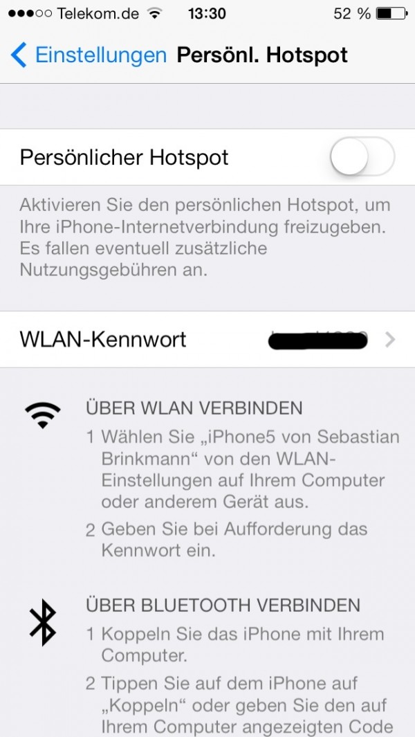 Das iPhone als persönlicher Hotspot So funktioniert’s