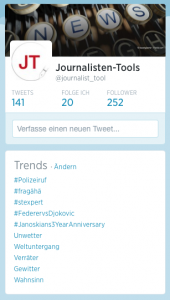 Häufig genutzte #Hashtags zeigt Twitter.com als Trends an. (Foto: Screenshot)