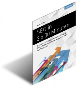 Das E-Book "SEO in 3 x 30 Minuten" gibt es bei Amazon.de (Foto: Autor)