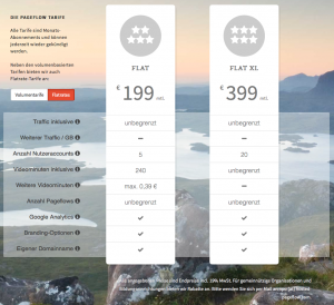 Pageflow.io bietet ab sofort zwei Faltrate-Tarife an (Foto: Screenshot pageflow.io)