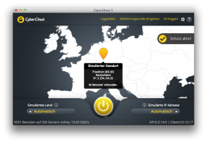 Cyberghost in Aktion: Sicheres Surfen in öffentlichen WLAN-Netzen (Foto-Hersteller)
