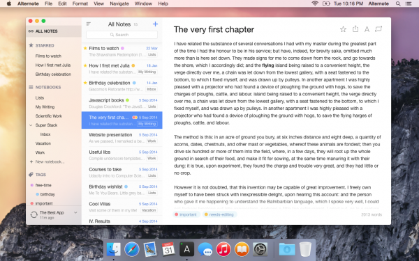 alternote editor alternote editor