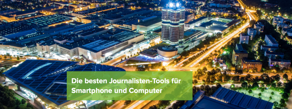 VDZ-Seminar: "Die besten Journalisten-Tools für Smartphone und Computer"